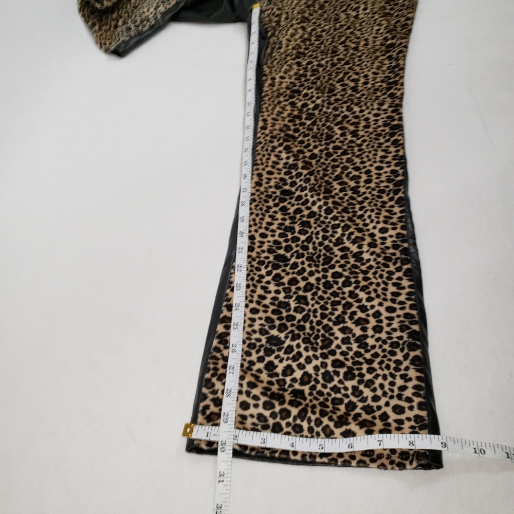 Rave 4 Real Faux Leather Faux fur Pants - Picture 4 of 6